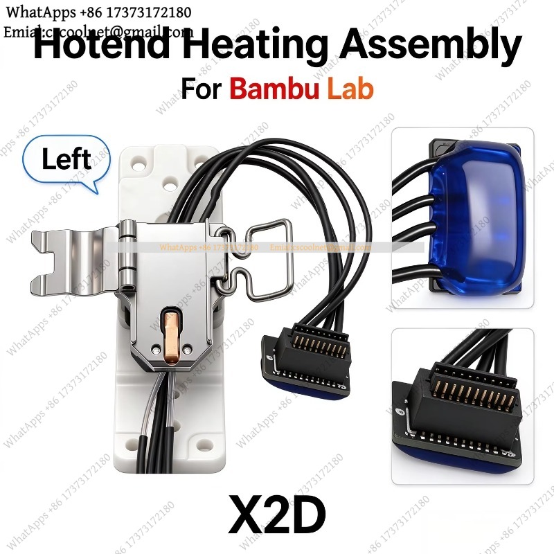 Hotend Assembly - JS04 Hotend Heating Assembly For Bambu