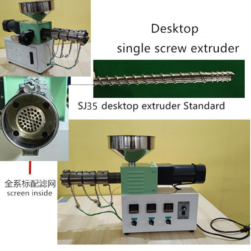Extruder - High efficiency desktop plastic extruder, semi-automatic