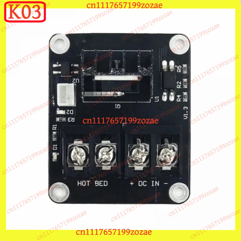 k03 High‑Power MOS Transistor  - огляд і ціна 3D Printer Bed