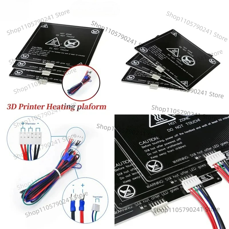 12V 24V MK3 Aluminum Heated Be - огляд і ціна 3D Printer Bed