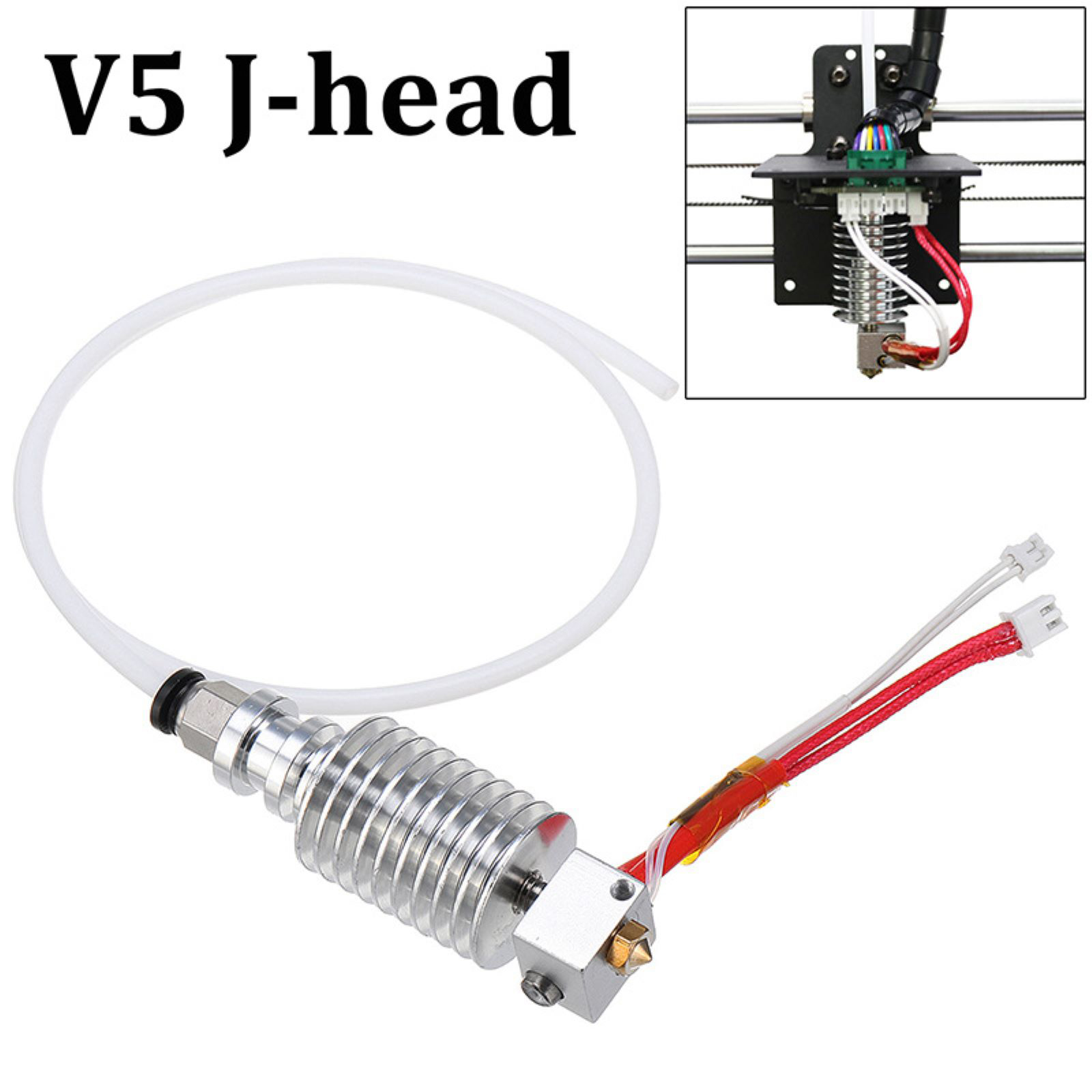 1PC V5 J-Head Hotend Kit 0.4mm - огляд і ціна Hotend 0.4Mm