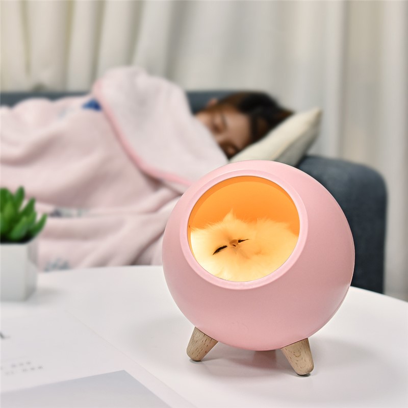 Cute Cat LED Lamp Night Light  - огляд і ціна Cr Touch