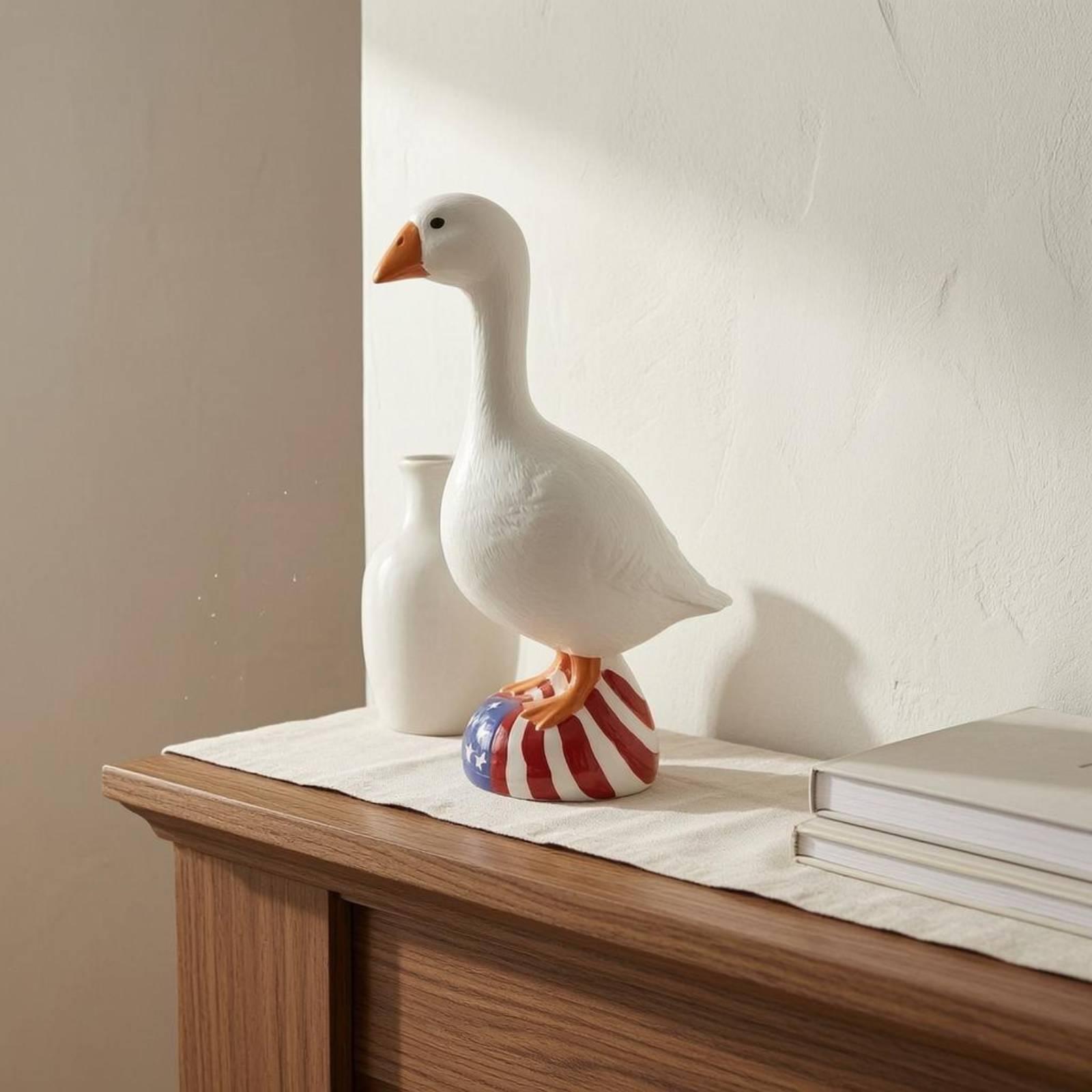 Tabletop Goose Ornament Resin  - огляд і ціна Resin