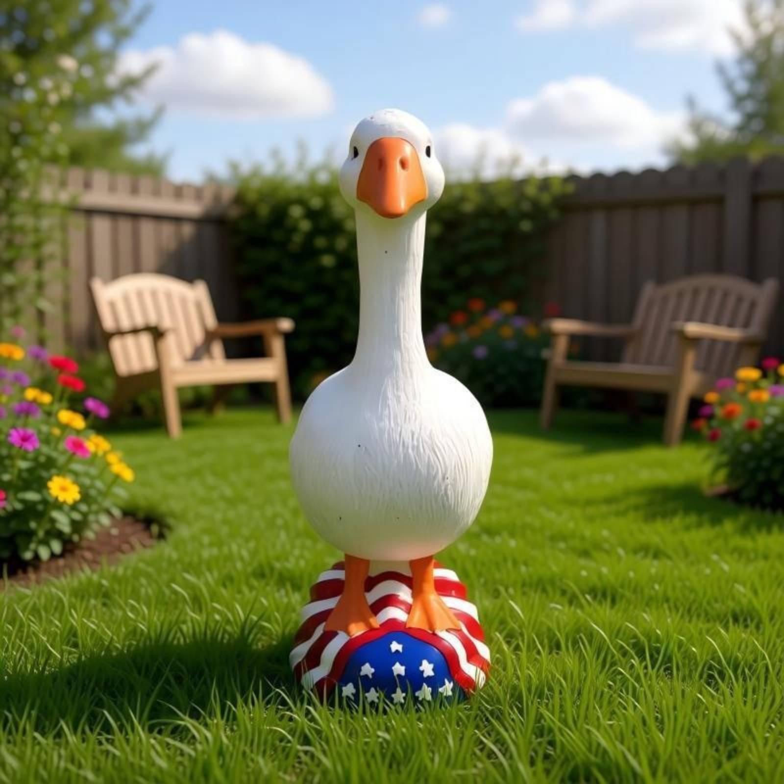 Tabletop Goose Ornament Resin  - огляд і ціна Resin