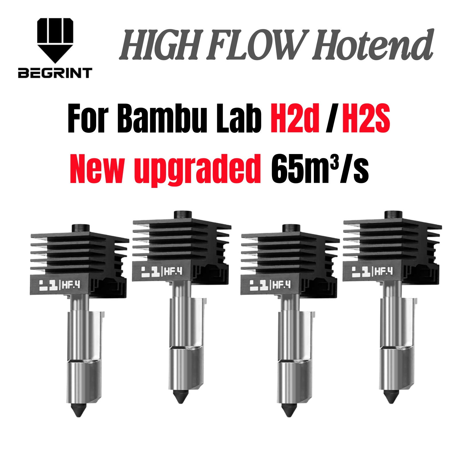 For Bambu Lab H2S H2D High flo - огляд і ціна Hotend 0.4Mm