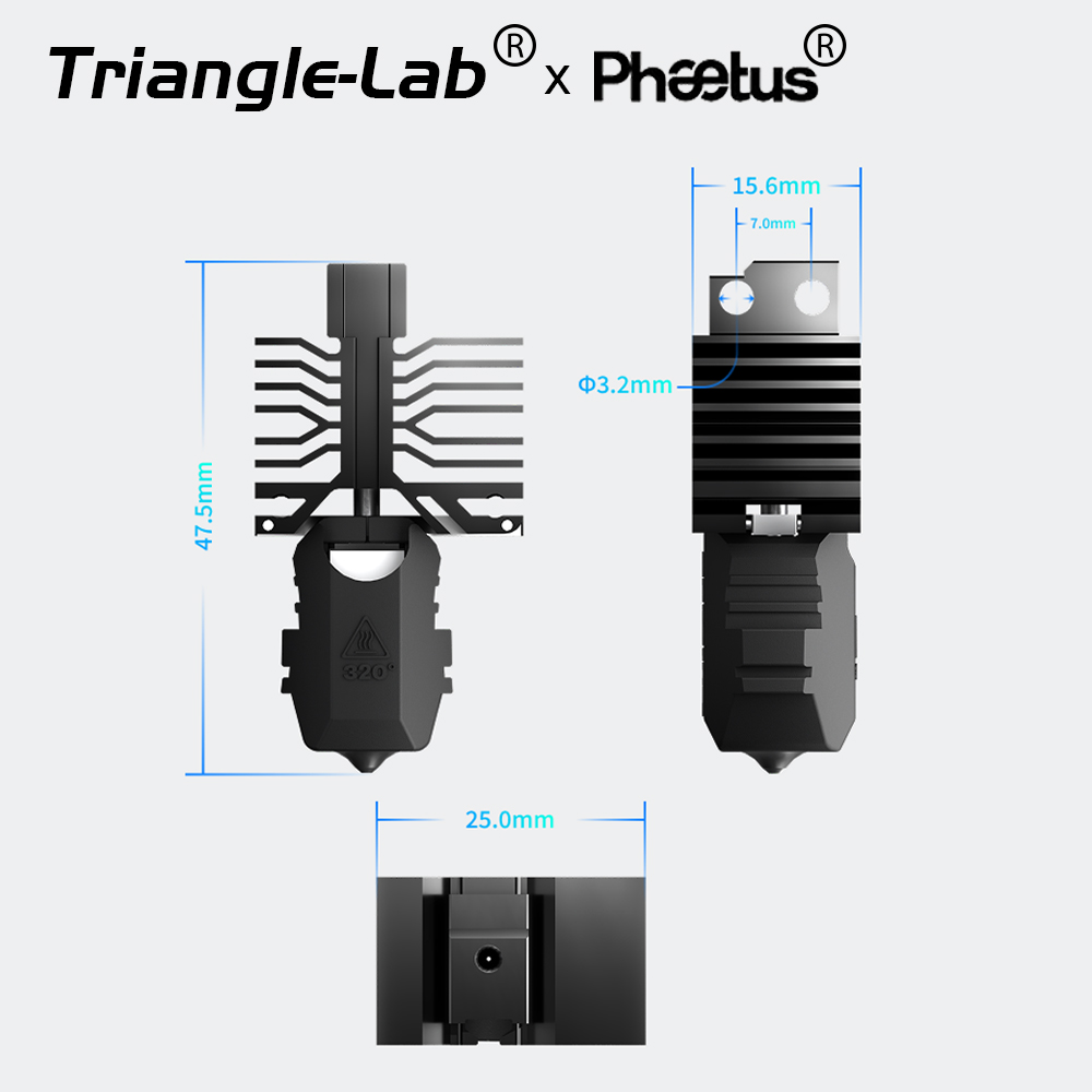 Trianglelab&Phaetus New Conch  - огляд і ціна Corexy 3D Printer Kit