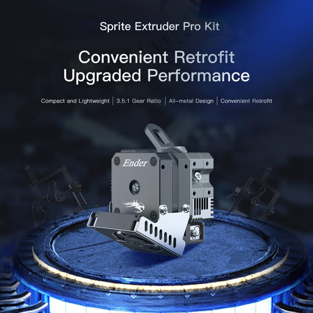 CREALITY Sprite Extruder Pro K - огляд і ціна Linear Rail Mgn12H Set