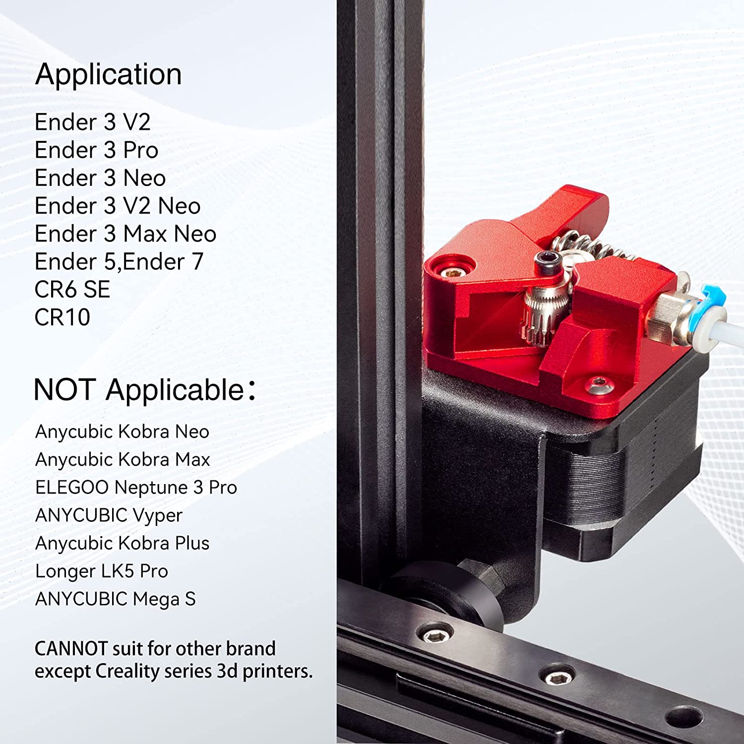 Upgrade Kit Dual Gear Extruder - огляд і ціна Bowden Tube