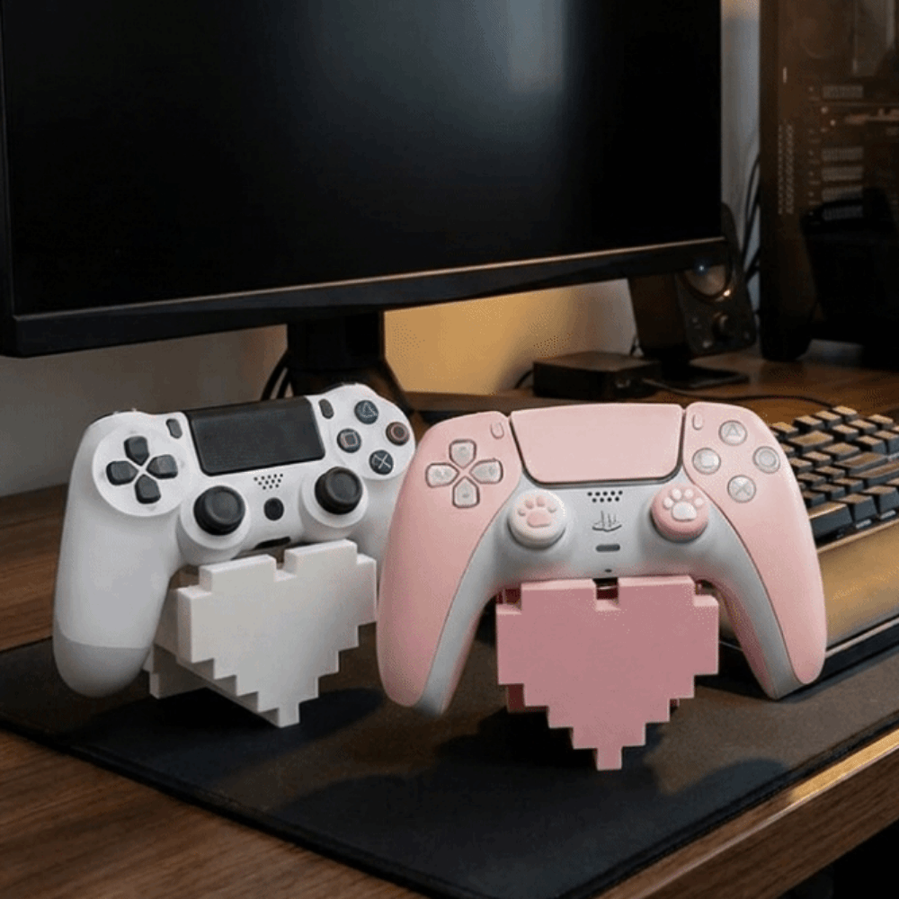 3D Printed Heart-Shaped Game S - огляд і ціна 3D Printer Stand