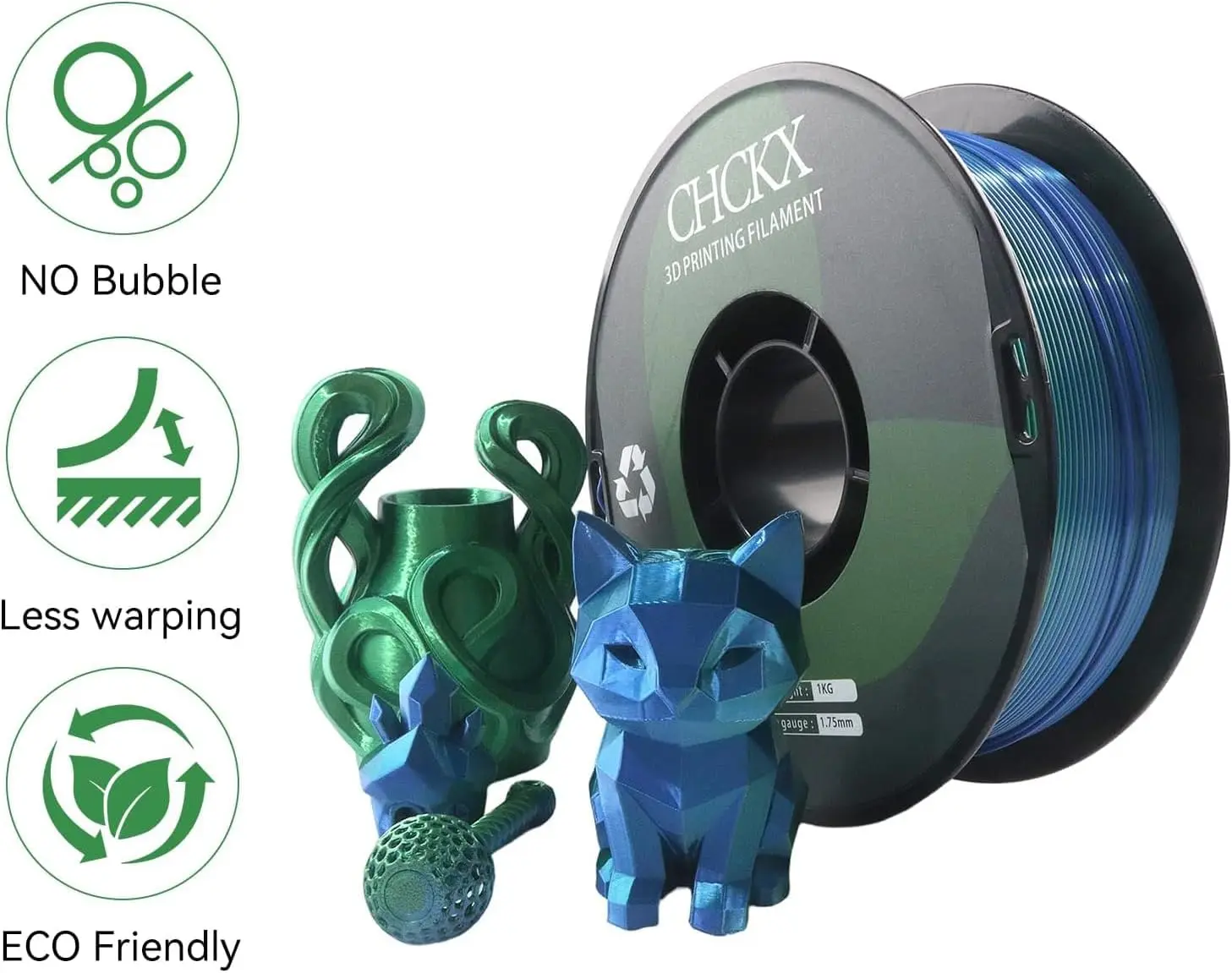 US Warehouse16 Pack Silk Rainb - огляд і ціна Filament 1.75