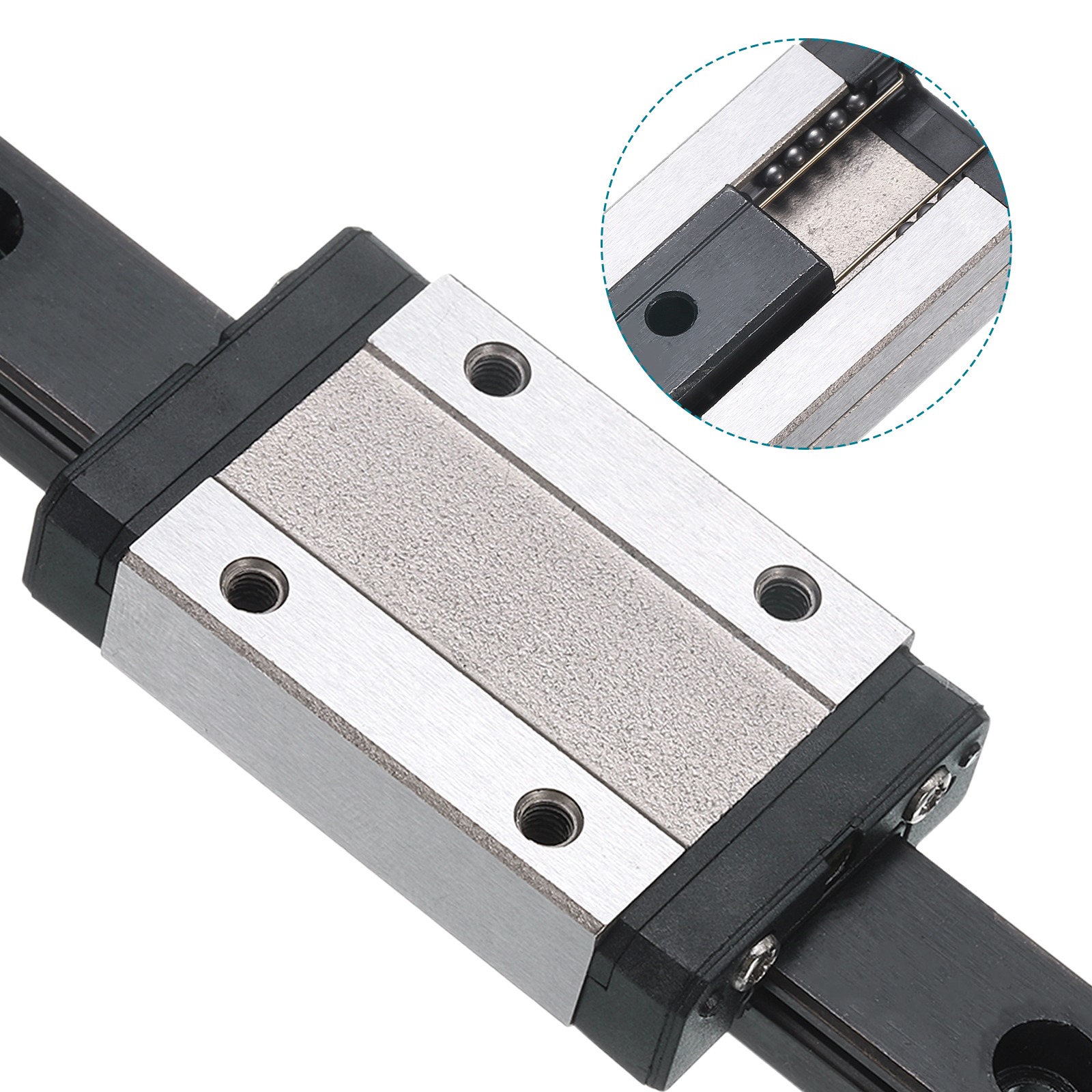 1pcs 15mm MGN15 Black Phosphat - огляд і ціна Linear Rail Mgn12H Set