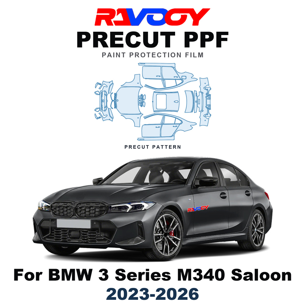 Precut PPF For BMW 3 Series M3 - огляд і ціна Abs Filament