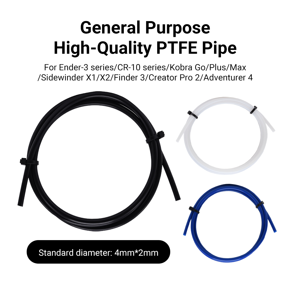 1M PTFE Tube 2x4mm MK8 Hot End - огляд і ціна Petg Filament