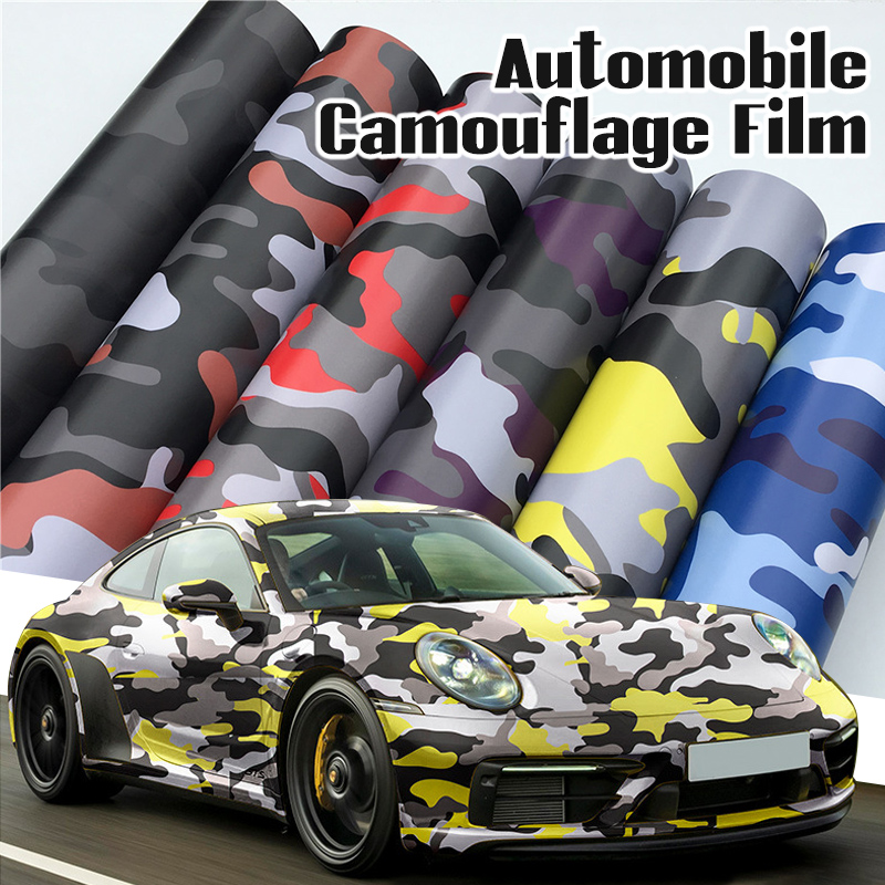 NEW Camouflage Vinyl Wrap Car  - огляд і ціна Fep Film