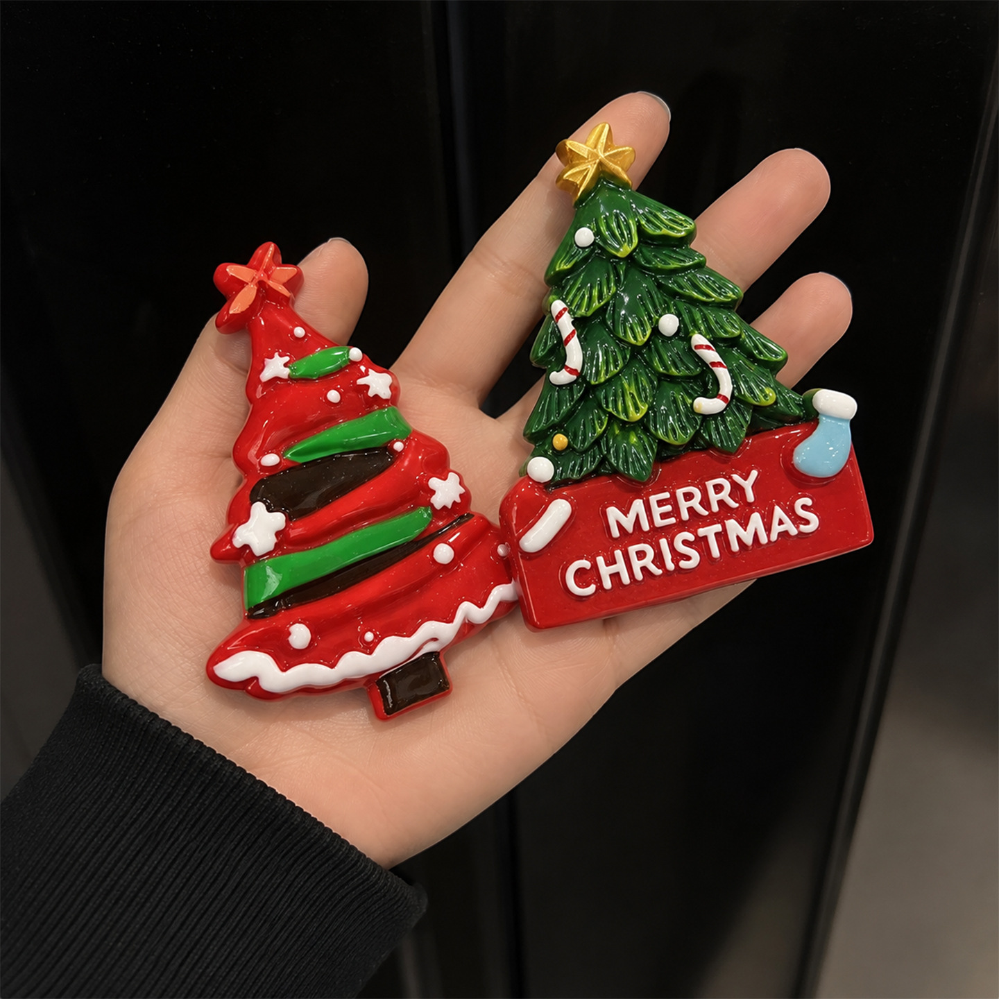Christmas Refrigerator Magnets - огляд і ціна Resin