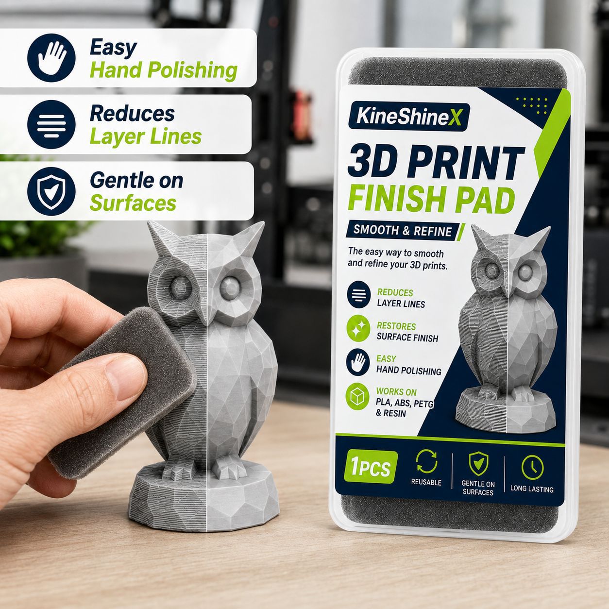 3D Print Finishing Pad, Reusab - огляд і ціна Nozzle Tungsten