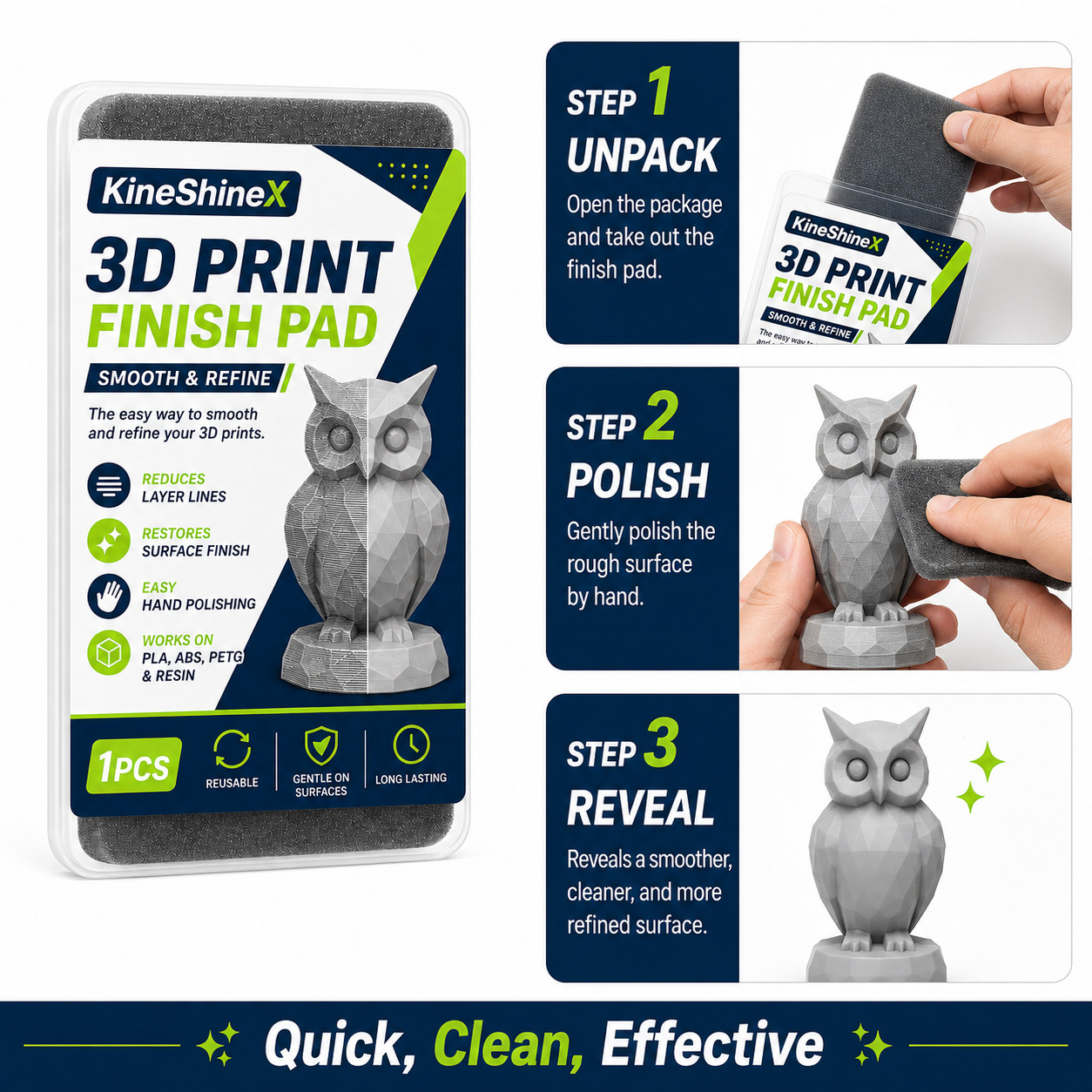 3D Print Finishing Pad, Reusab - огляд і ціна Nozzle Tungsten