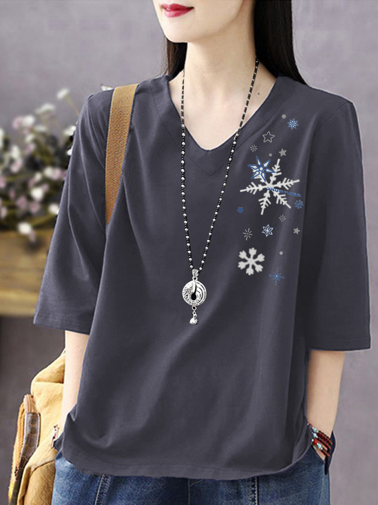 Pure Cotton V-Neck 3/4 Sleeve  - огляд і ціна Resin Vat