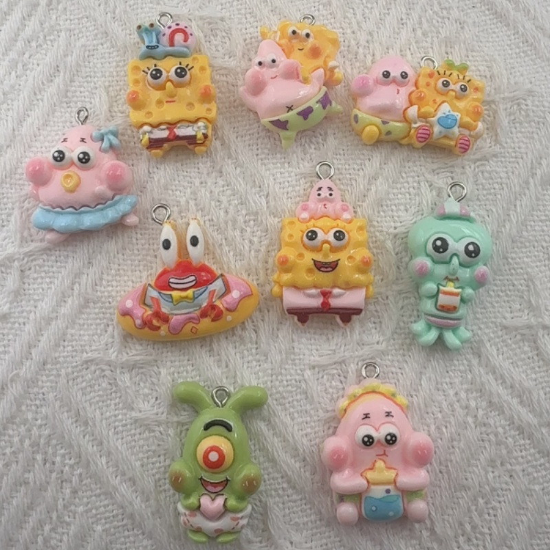 10pcs cartoon resin pendant, D - огляд і ціна Resin