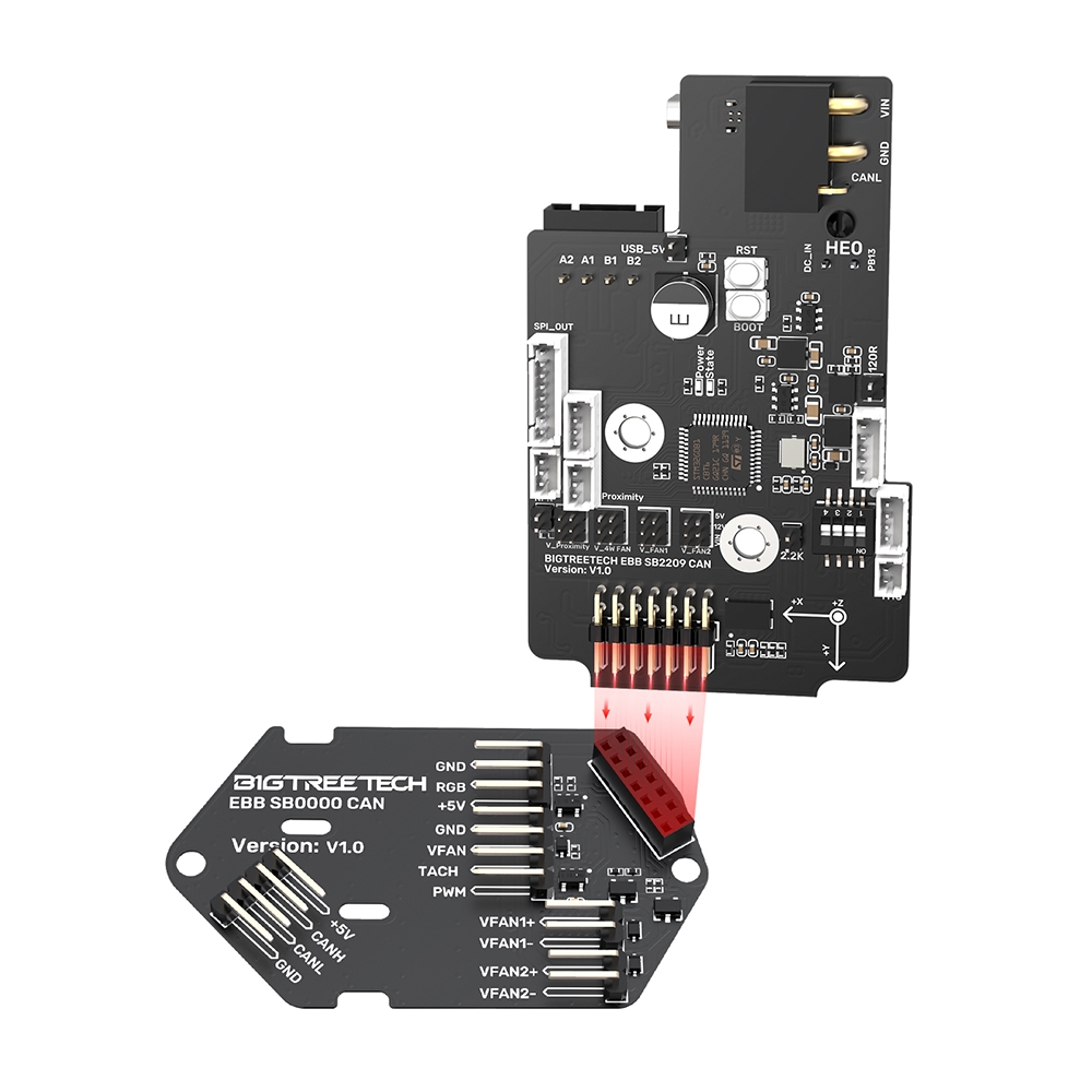 BIGTREETECH EBB SB2209 CAN/USB - огляд і ціна Btt Skr Mini