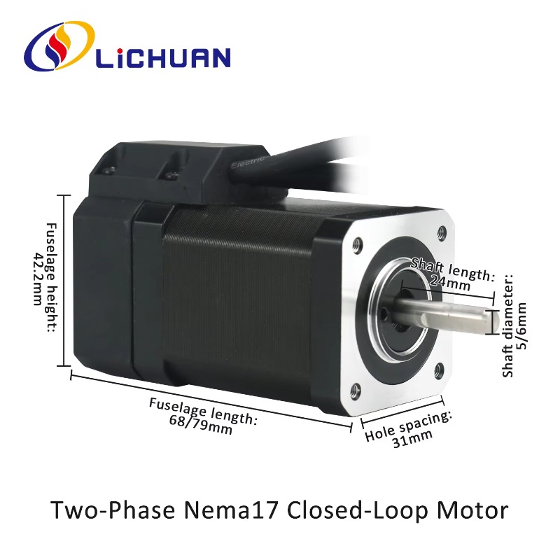 DC24V~50V 1.2A Stepper Motor C - огляд і ціна Closed Loop Stepper Motor Nema 17
