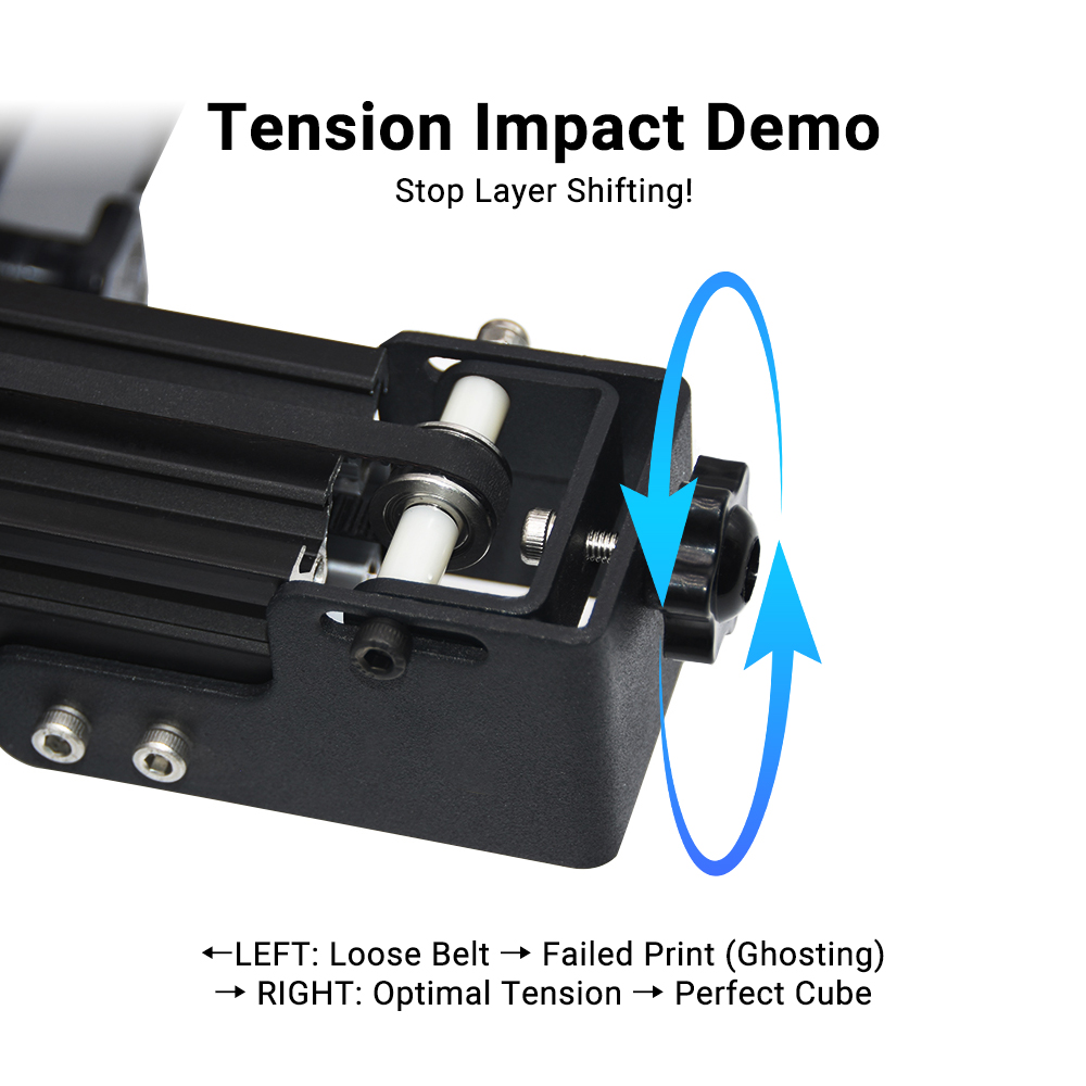 3D Printer Parts Belt Tensione - огляд і ціна Linear Rail Mgn12H Set