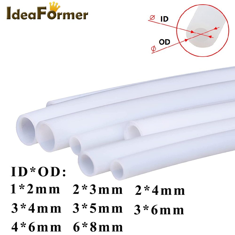 50m PTFE Tube Pipe Teflonto ID - огляд і ціна Filament 1.75